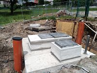 Čistírna odpadních vod, Žďár nad Sázavou, betonová armaturní šachta, NOD10, NO23, NOP10, vystrojení, db betonové jímky